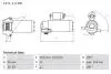 Стартер 12В 1.2кВт FORD C-Max/Focus 1.8 BOSCH 0986028010 (фото 1)