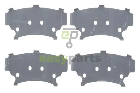 Комплект протискрипних пластин (передніх) Hyundai Sonata 06-15 (Mando) FRENKIT 940005