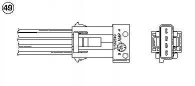 SONDA LAMBDA CITROEN PEUGEOT NGK OZA527-E15