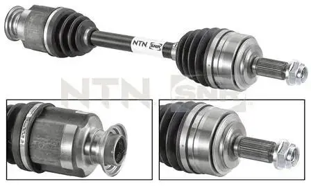 Pє?oЬ kpl. CR-V 15- przєd/prawa 630mm SNR NTN DK74.005 (фото 1)