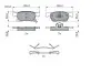 КОЛОДКИ HAMULC. OPEL ASTRA K 15-PRZ?D BOSCH 0986424332 (фото 5)