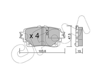 КЛОКИ ХАМУЛК. TOYOTA RAV 4 В 18-ТИ? CIFAM 822-1229-0