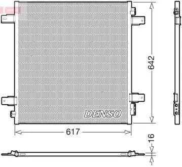 Ч?ODNICA КОНДИЦИОНЕР NISSAN INFINITI DENSO DCN46027
