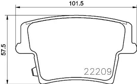 КЛОКИ ХАМУЛК. CHRYSLER 300C 11- TY? BREMBO P11040