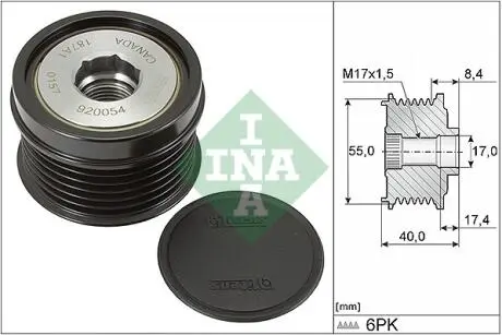 KOгO PASOWE ALTERNATORA INA 535 0316 10