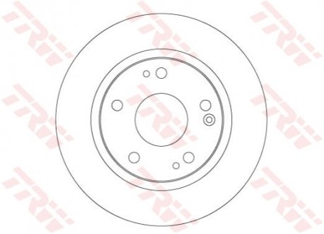 Диск гальмівний TRW DF6704 (фото 1)