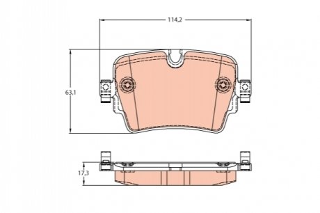 КЛОКИ ХАМУЛК. ЯГУАР F-ТИП 12-ТИ? TRW GDB2095