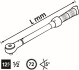 Ключ динамометричний 1/2" 60-320 Нм 610 мм VIGOR V3899 (фото 7)