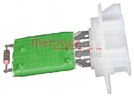 Резистор вентилятора печки, постоянный METZGER 0917221 (фото 1)