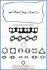 Комплект прокладок, головка цилиндра 53026800