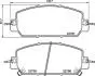КОЛОДКИ HAMULC. HONDA CR-V 17-PRZ?D BREMBO P28098 (фото 1)