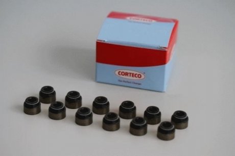 Комплект сальників клапанів CORTECO 19036038 (фото 1)