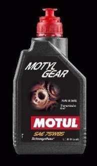 Олива транс 75W85 1L Motyl Gear =317301 MOTUL 106745 (фото 1)