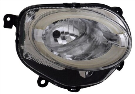 РЕФЛЕКТОР FIAT 500 15-/P/H7/W21W LED TYC 20-15501-06-2