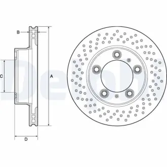 Фото ветчина Тарча. PORSCHE BOXSTER, КАЙМАН Delphi BG4769C Ветчина Тарча. PORSCHE BOXSTER, КАЙМАН Delphi BG4769C