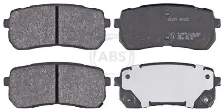 Гальмiвнi колодки дисковi A.B.S. 35099