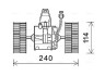 AVA BMW Вентилятор салона 5 E60,6 E63 03- AVA COOLING BW8491 (фото 1)