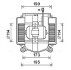 Электродвигатель, вентиляция салона AVA COOLING MS8669 (фото 1)