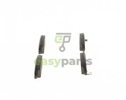 OPEL колодки гальм. передн. Karl 1,015- BOSCH 0986424842