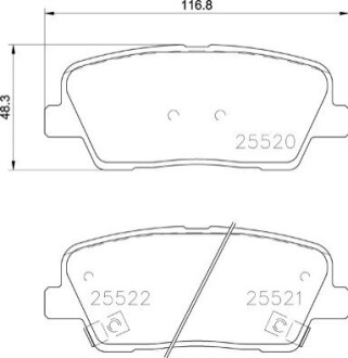 КЛОКИ ХАМУЛК. КИА СТИНГЕР 17-ТИ? BREMBO P30104