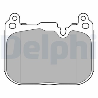 Колодки Хэм. BMW/MINI Przєd 11/2014> > Bryansk Delphi LP3597