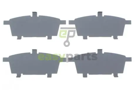 Комплект протискрипних пластин (задніх) Mazda CX-7 06-/CX-9 07- FRENKIT 940011