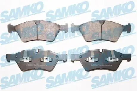 Колодки Хэм. MERCEDES ML / R KL. 2005- SAMKO 5SP1253