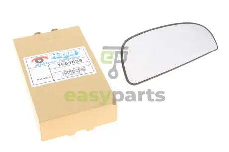 Скло дзеркала (з підігрівом) Citroen Jumper/Fiat Ducato/Peugeot Boxer 06- (L) (нижнє) Van Wezel 1651835 (фото 1)