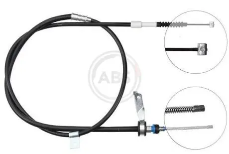Трос, стояночная тормозная система A.B.S. K19288