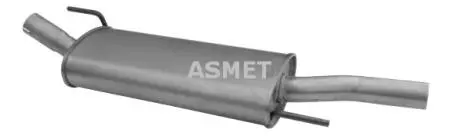 Глушитель выхлопных газов конечный ASMET 03.030