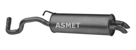 Глушник вихлопних газів кінцевий ASMET 03.056