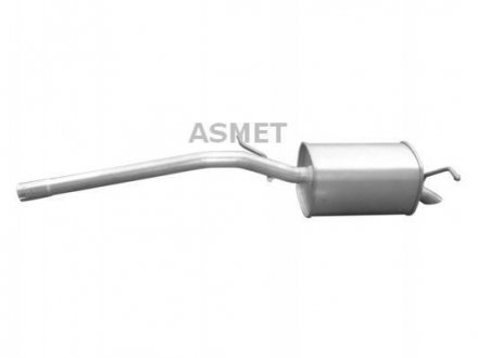 Глушитель выхлопных газов конечный ASMET 03.103 (фото 1)