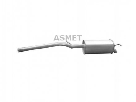 Глушитель выхлопных газов конечный ASMET 03.107 (фото 1)