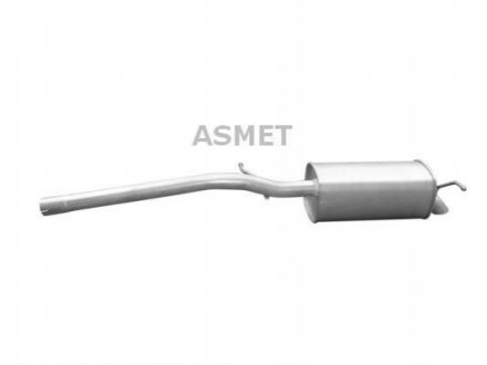 Глушитель выхлопных газов конечный ASMET 03.109 (фото 1)