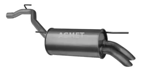 Глушитель выхлопных газов конечный ASMET 04.080