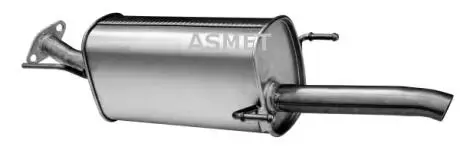 Глушитель выхлопных газов конечный ASMET 05.161