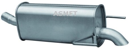 Глушник вихлопних газів кінцевий ASMET 05.183