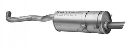 Глушник вихлопних газів кінцевий ASMET 12.033 (фото 1)