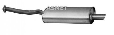 Глушитель выхлопных газов конечный ASMET 12.035 (фото 1)
