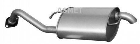 Глушник вихлопних газів кінцевий ASMET 20.021 (фото 1)