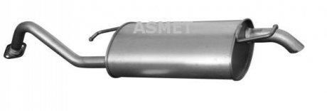 Глушитель выхлопных газов конечный ASMET 20.037