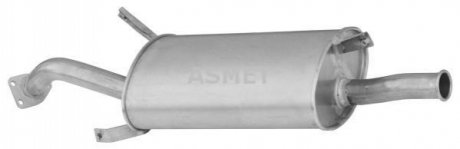 Глушитель выхлопных газов конечный ASMET 26.002 (фото 1)