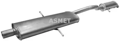 Глушитель выхлопных газов конечный ASMET 27.006