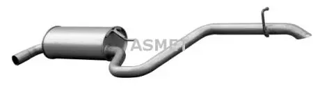 Глушитель выхлопных газов конечный ASMET 28.018