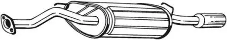 Глушник вихлопних газів кінцевий BOSAL 115-329