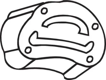 Резиновые полоски, система выпуска BOSAL 255-518