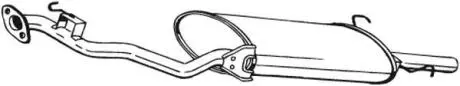 Глушник вихлопних газів кінцевий BOSAL 279-027