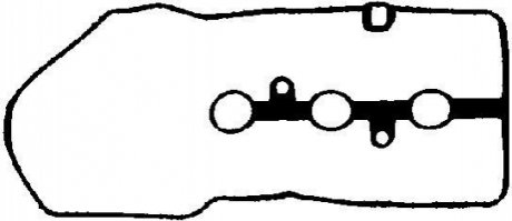 Прокладка кришки клапанів Peugeot 107/ Toyota Yaris 1.0 05- CORTECO 440250P (фото 1)