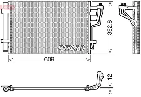 Ч?ОДНИКА КОНДИЦИОНЕРА HYUNDAI KIA DENSO DCN41013