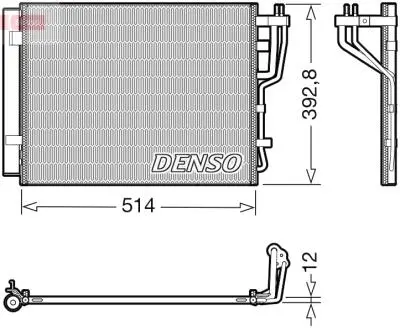 Ч?ОДНИКА КОНДИЦИОНЕРА HYUNDAI KIA DENSO DCN41014